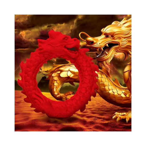 Rise Of The Dragon Silicone Cock Ring - SexToy.com