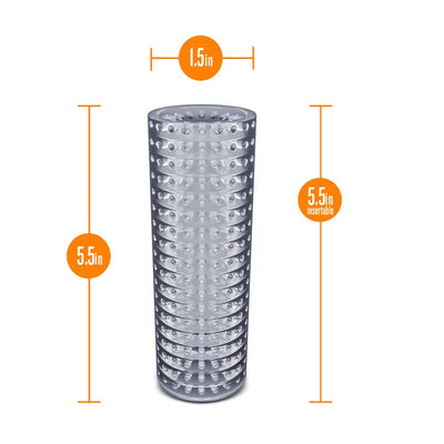 Rize! Strokez Stimulating Stroker Clear - SexToy.com