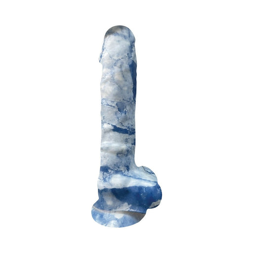Rock Cocks Zeus Marble Silicone Dildo 7 In. - SexToy.com