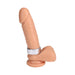Rock Solid Brushed Alloy Medium (1.5in X .75in) Silver - SexToy.com