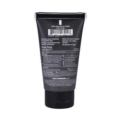 Rock Solid Delay Cream 2oz (bulk) - SexToy.com