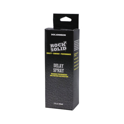Rock Solid Delay Spray 2oz - SexToy.com