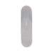 Clear ribbed silicone stretch ring with a textured surface for enhanced comfort and fit.