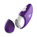 Purple ROMP Discreet Suction Vibrator with removable silicone suction head and white control buttons shown with cap off.