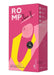 Pink ROMP Shine X clitoral stimulator packaging highlighting Pleasure Air Technology and rechargeable design.
