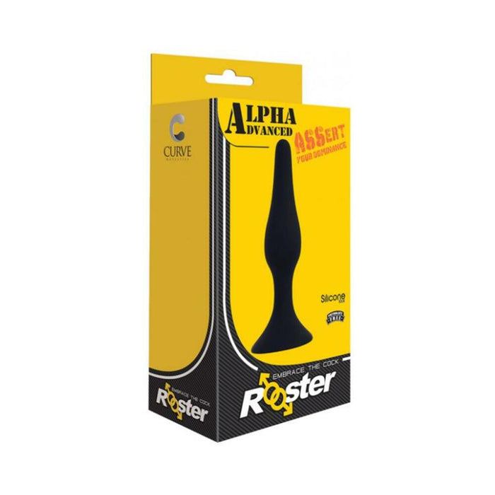 Rooster Alpha Advanced Anal Plug Black | SexToy.com