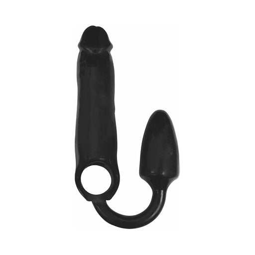 Rooster Xxxpander Smooth Sheath Black - SexToy.com