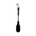 Black mini oval paddle with wrapped handle and wrist strap detail.