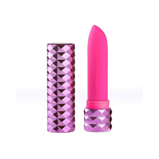 Roxie Crystal Gem Lipstick Vibrator Pink - SexToy.com