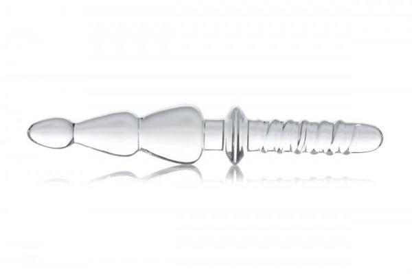 Saber Anal Links Glass Thruster Clear | SexToy.com