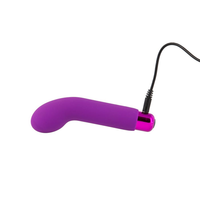 Sara's Spot Rechargeable Bullet With Removable G-spot Sleeve Purple - SexToy.com