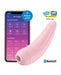 Satisfyer Curvy 2+ Pink W/ App | SexToy.com