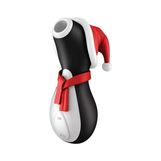 Satisfyer Penguin Holiday Edition - Black/white/red - SexToy.com