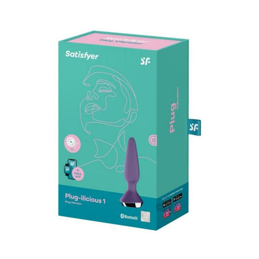 Satisfyer Plug-ilicious 1 Purple - SexToy.com