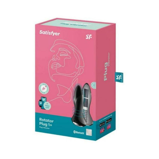 Satisfyer Rotator Plug 1+ - Black - SexToy.com