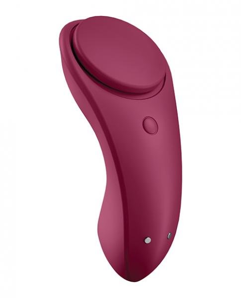 Satisfyer Sexy Secret Panty Vibrator - Red Wine | SexToy.com