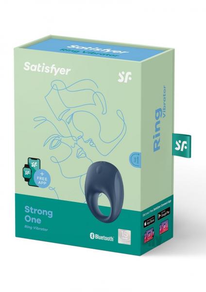 Satisfyer Strong One W/bluetooth App - Blue | SexToy.com