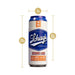 Blush Schag's Luscious Lager Stroker in frosted can design with product dimensions and features highlighted.