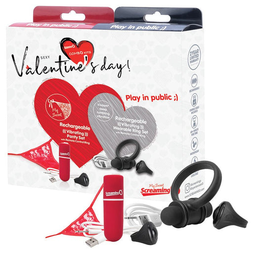 Screaming O 2020 Valentine Combo Panty/Ring - SexToy.com