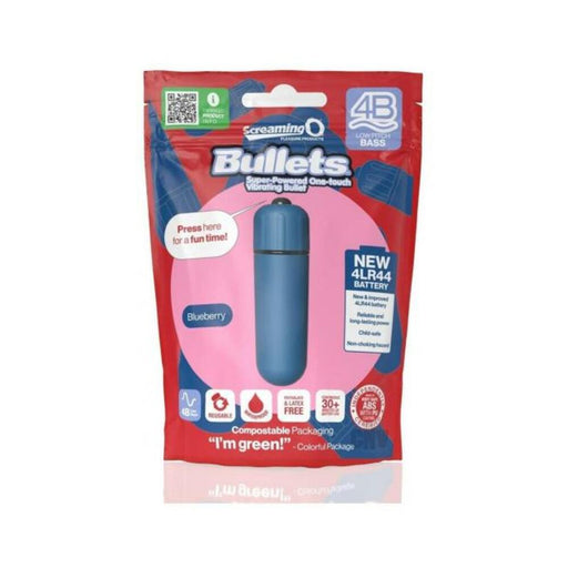 Screaming O 4b Bullet Vibrator Blueberry | SexToy.com