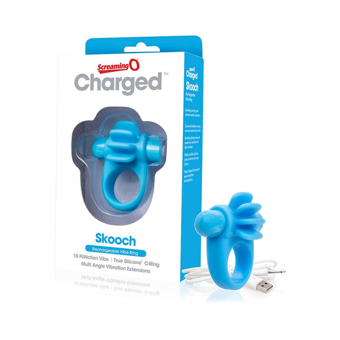 Screaming O Charged Skooch Vibrating Cock Ring | SexToy.com
