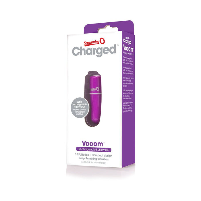 Screaming O Charged Vooom Rechargeable Bullet Vibe | SexToy.com
