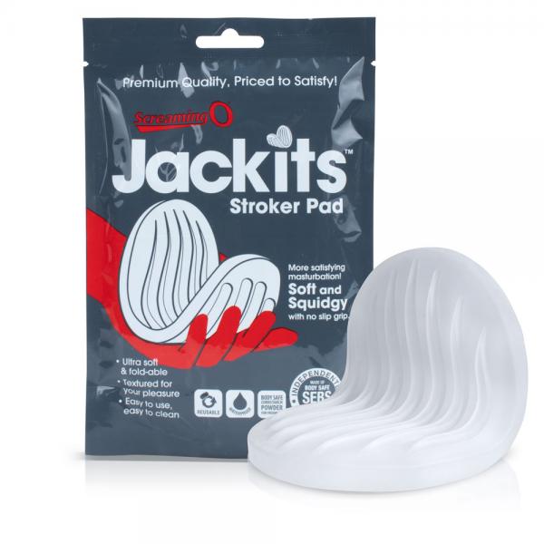 Screaming O Jackits Stroker Pad Clear | SexToy.com