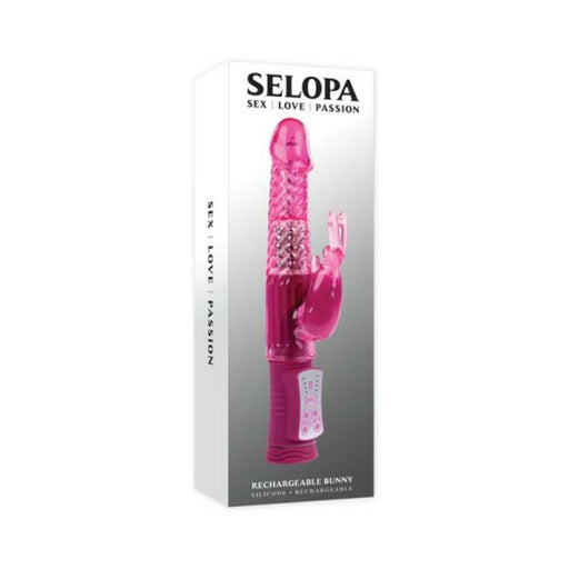 Selopa Rehargeable Bunny Rechargeable Vibe Pink - SexToy.com