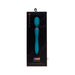 Teal Sensuelle Nubii Mika Mini Wand in black retail box with three-button control and sleek design.