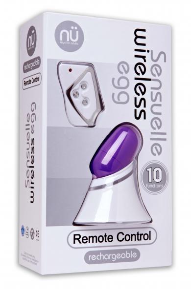 Sensuelle Remote Wireless Egg Purple | SexToy.com