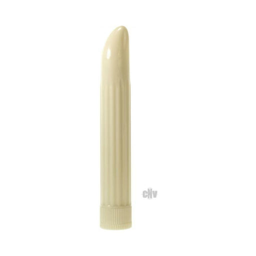 Sensuous Ribbed Vibrator Minx Ivory - SexToy.com