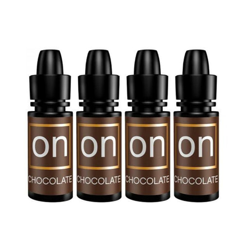 Sensuva Pack Of 4 On Chocolate Arousal Oil 5 Ml Large Boxes Plus Vl8tdon Arousal Oil And Gel 8-piece | SexToy.com