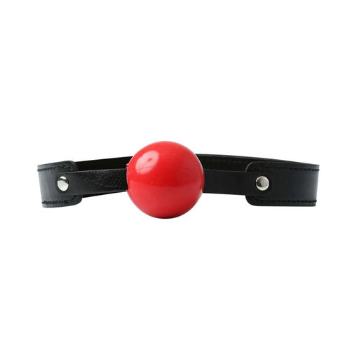 Sex And Mischief Solid Red Ball Gag O/S | SexToy.com