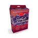 Sexual Adventures Kit packaging in red and purple with heart designs, listing included intimate accessories.