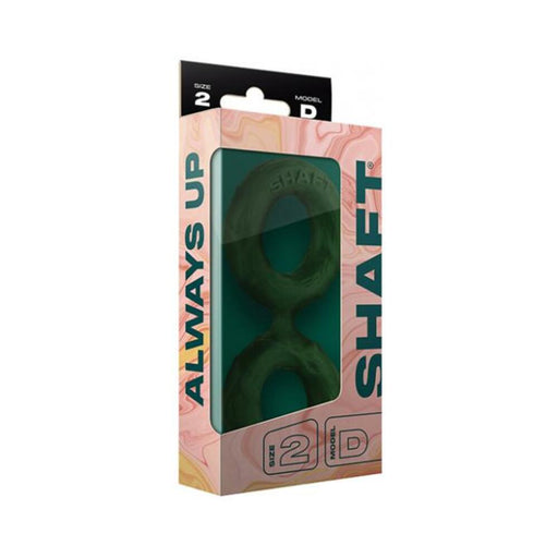 Shaft Double C-ring - Medium Green - SexToy.com