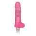 Shanes World Gel Dong with Balls Pink Vibrator | SexToy.com