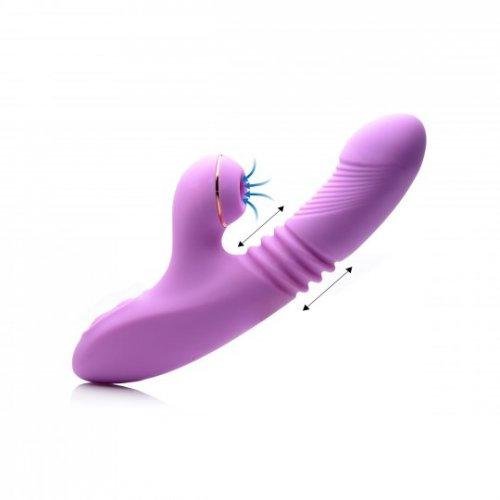 Shegasm Pro-Thrust Thrusting Suction Rabbit Vibrator | SexToy.com