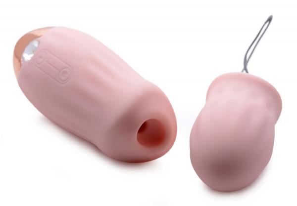Shegasm Tandem Teaser 10x Clitoral Stimulator With Bonus Egg Vibe | SexToy.com