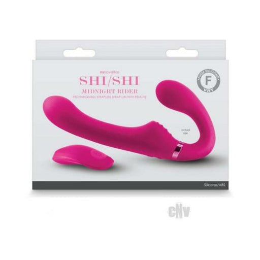 Shishi Midnight Rider Strapless Strap-on Pink | SexToy.com