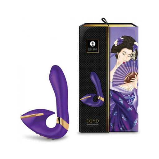 Shunga Soyo Intimate Massager - Purple - SexToy.com