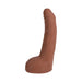 Caramel-colored realistic 6-inch ULTRASKYN dildo with detailed texture and removable suction cup base.