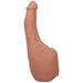 Signature Cocks Transgirls Lena Moon Ultraskyn Dual Density 4.5 In. Cock With Penetrable Ass Beige - SexToy.com