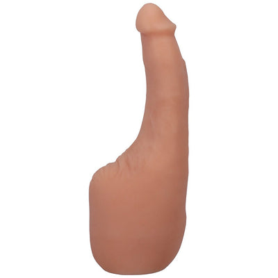 Signature Cocks Transgirls Lena Moon Ultraskyn Dual Density 4.5 In. Cock With Penetrable Ass Beige - SexToy.com