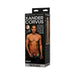 Packaging box for Signature Cocks Xander Corvus 9-inch Ultraskyn dildo featuring a shirtless male model and product details.