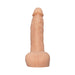 Vanilla-colored 8-inch realistic ULTRASKYN cock with detailed texture and suction cup base.