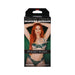 Packaging of Signature Strokers Madison Morgan Ultraskyn Pocket Pussy featuring model in green lingerie on front.