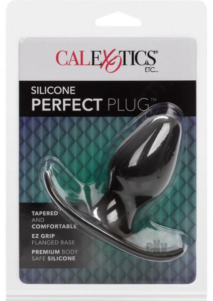 Silicone Perfect Plug Black | SexToy.com