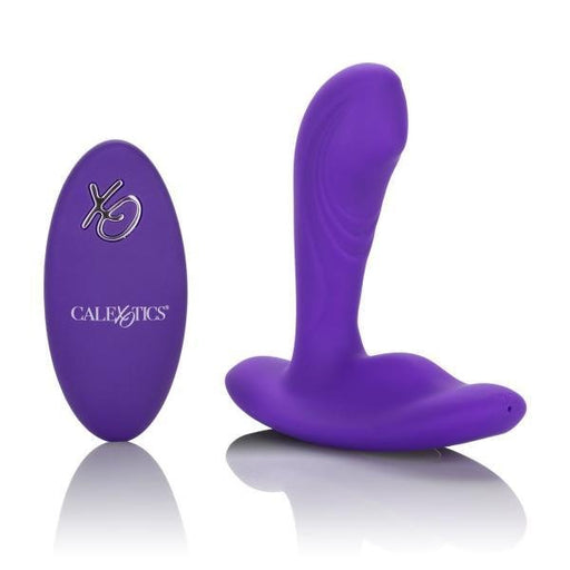 Silicone Remote Pinpoint Pleaser Purple Plug | SexToy.com