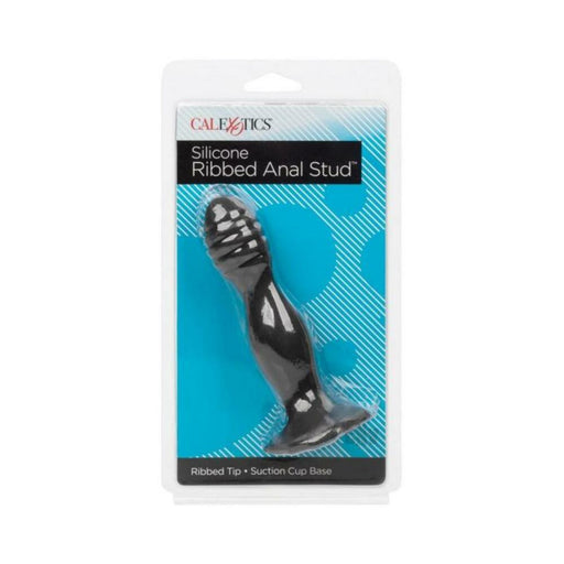 Silicone Ribbed Anal Stud - SexToy.com
