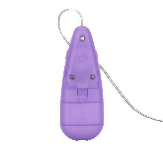 Silicone Slims Nubby Bullet Vibrator Purple | SexToy.com